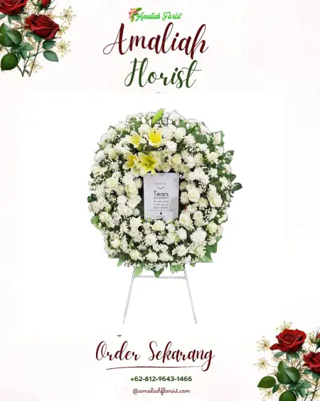 Krans Bunga Duka Pandangan Wetan